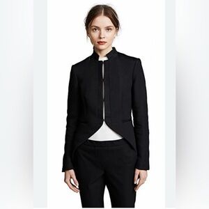 rag & bone Black Keri Tail Structured Blazer
